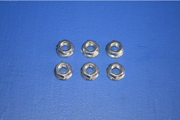 Wiper Linkage Fitting Nuts (6)