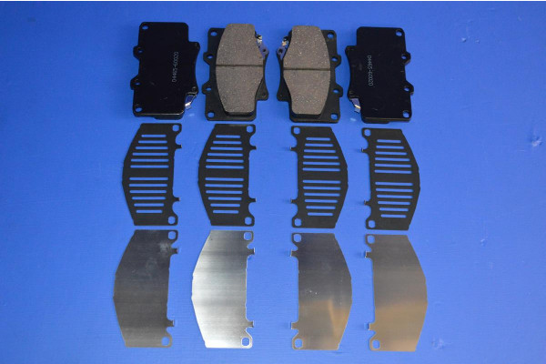 Front Brake Pads Complete With Anti Squeal Shim Kit